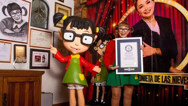"La Chilindrina" entra a los récord Guinness por la longevidad de su personaje