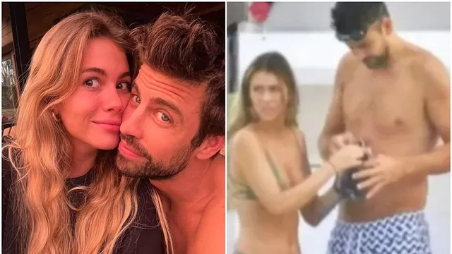 Clara Chía deslumbró con sexy bikini en sus vacaciones con Gerard Piqué por Croacia 