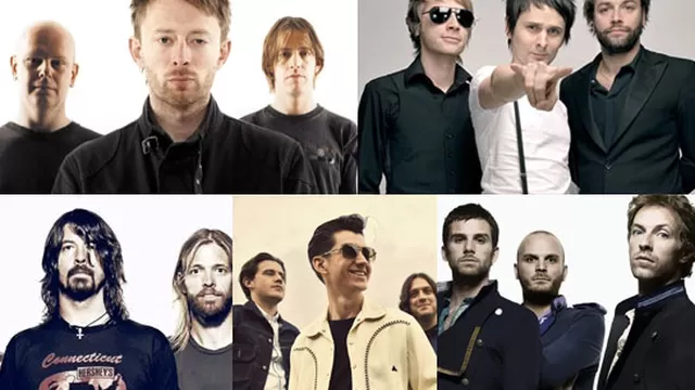 Coldplay, Foo Fighters y Radiohead tocarán en Lima "sí o sí"