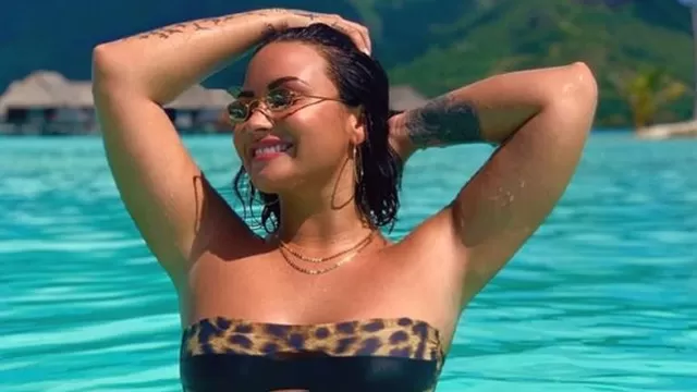 Demi Lovato muestra orgullosa su cuerpo con celulitis en Instagram