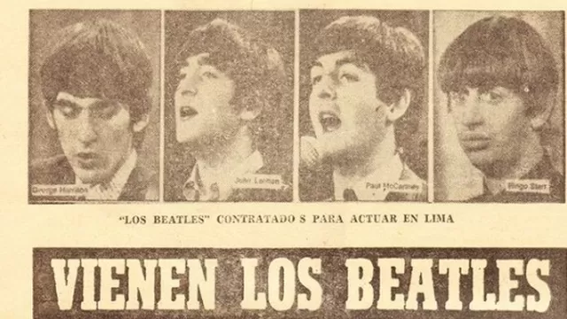 El día que los medios informaron sobre un posible concierto de los Beatles en Perú