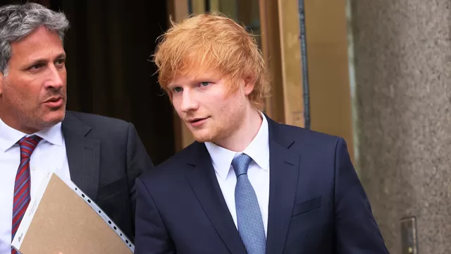 Empezó el juicio contra Ed Sheeran tras ser acusado de plagiar 'Let's Get It On', tema de Marvin Gaye.  Foto; AFP