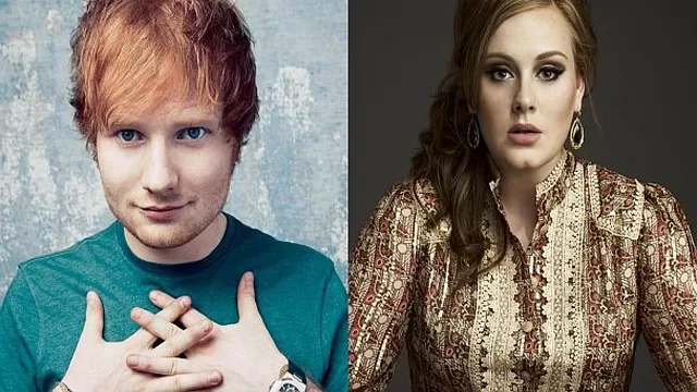 Ed Sheeran reveló que Adele es su mayor competencia