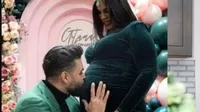 Erick Sabater celebró junto a su novia Gitana Andujar el baby shower de su bebé