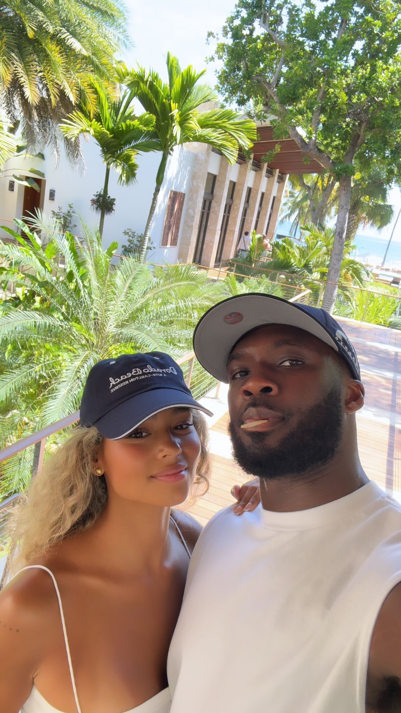 Ximena Peralta y Nelson Agholor estuvieron de vacaciones en Puerto Rico/Foto: Instagram