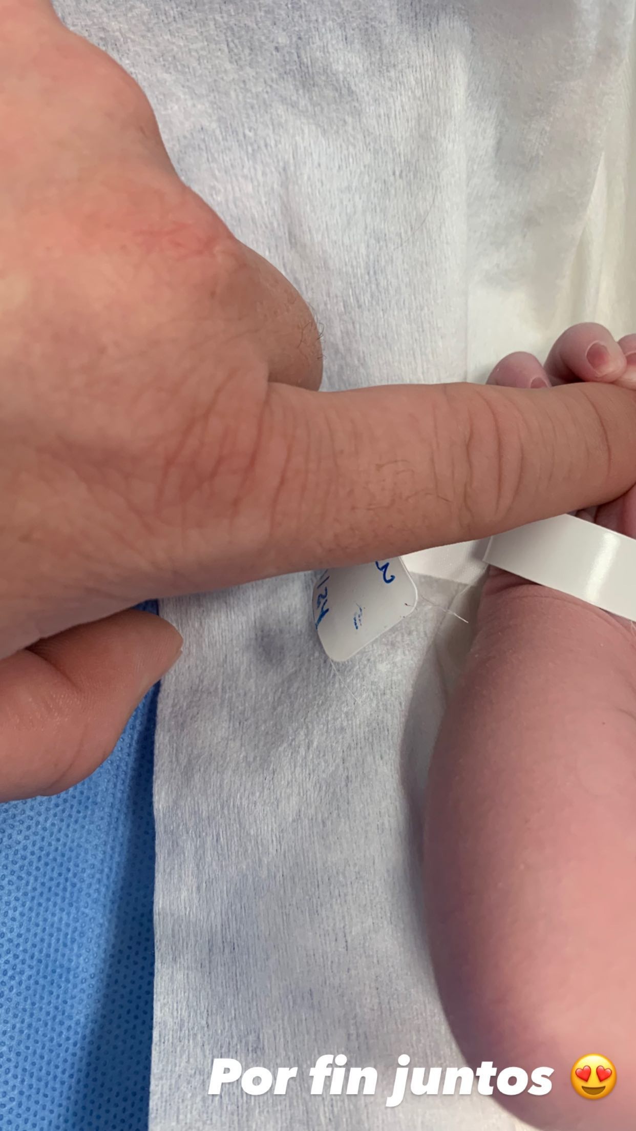 Pedro Moral, espareja de Sheyla Rojas anunció el nacimiento de su primer hijo/Foto: Instagram
