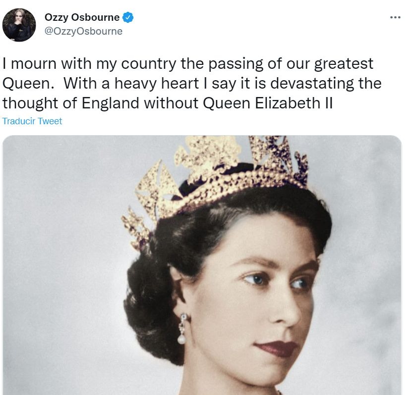 Famosos lamentaron así la muerte de la reina Isabel II