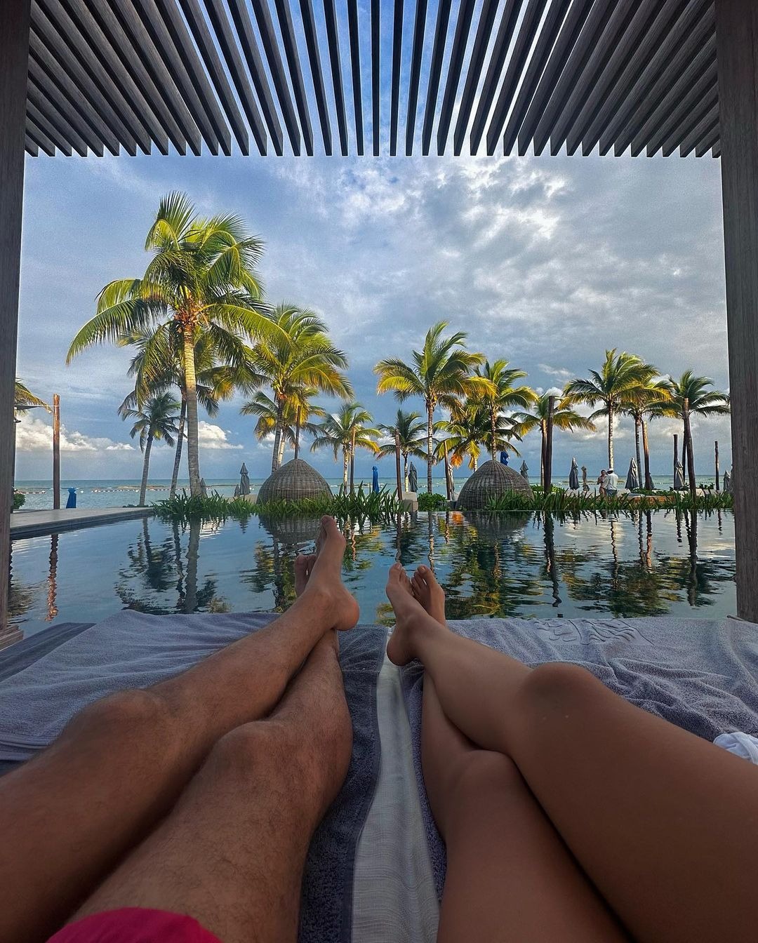 Alondra García Miró y su pareja durante viaje a México / Instagram