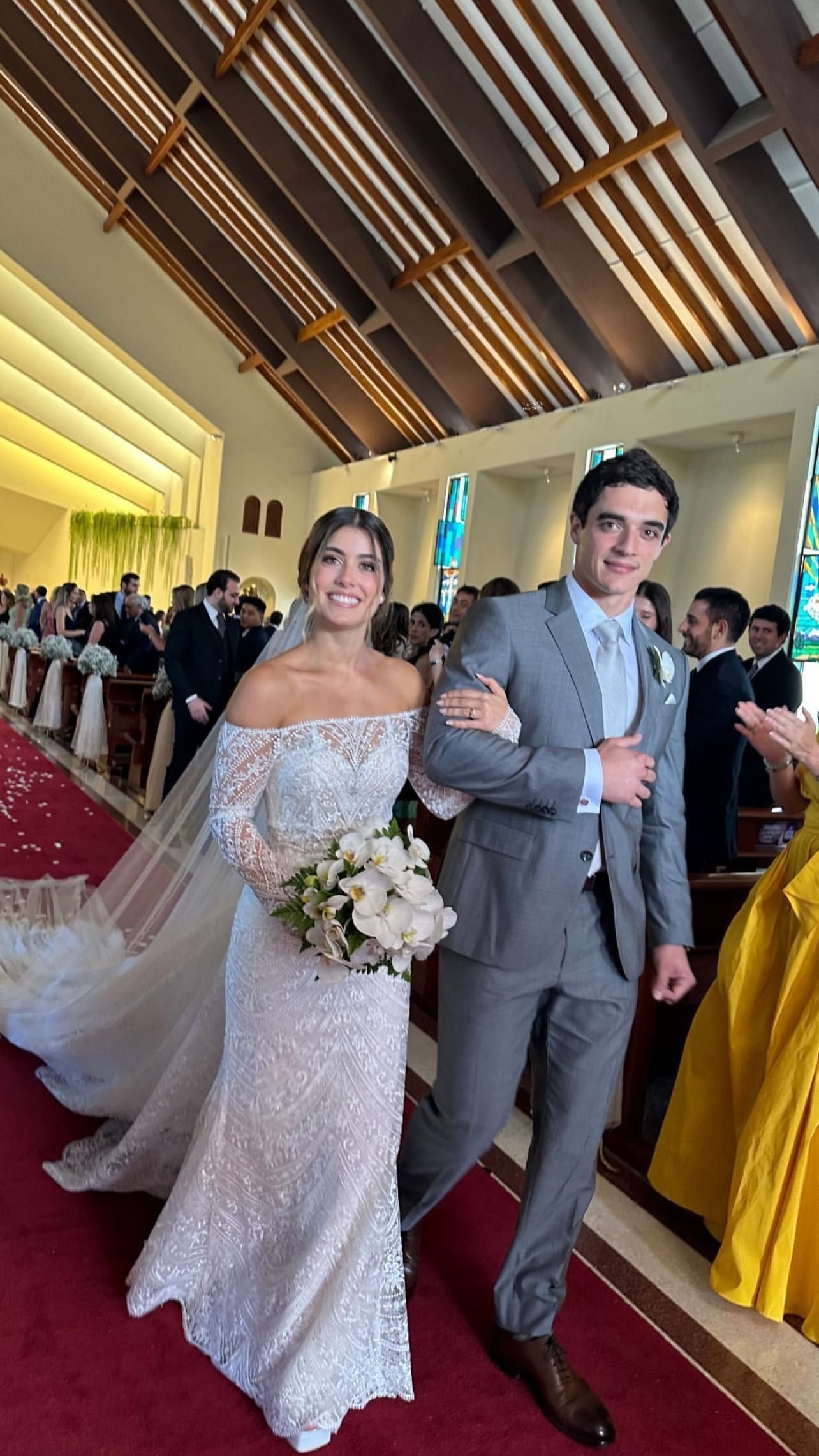 La boda de Mafer Parodi y AlfredoZanatti se realizó el sábado / Instagram