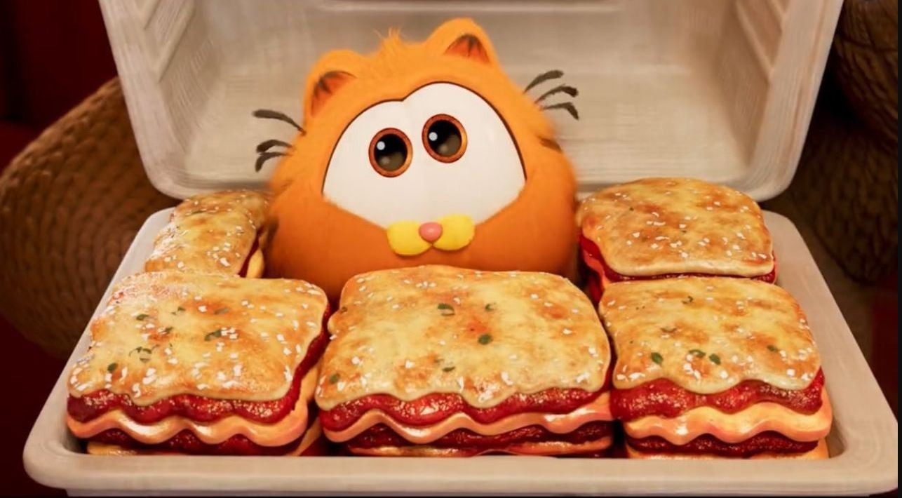 Esta nueva entrega de Garfield dará cuenta del porqué el famoso felino se volvió adicto a la lasaña/Foto: Sony