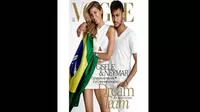  Gisele Bundchen y Neymar se alistan para el Mundial Brasil 2014 con portada en Vogue