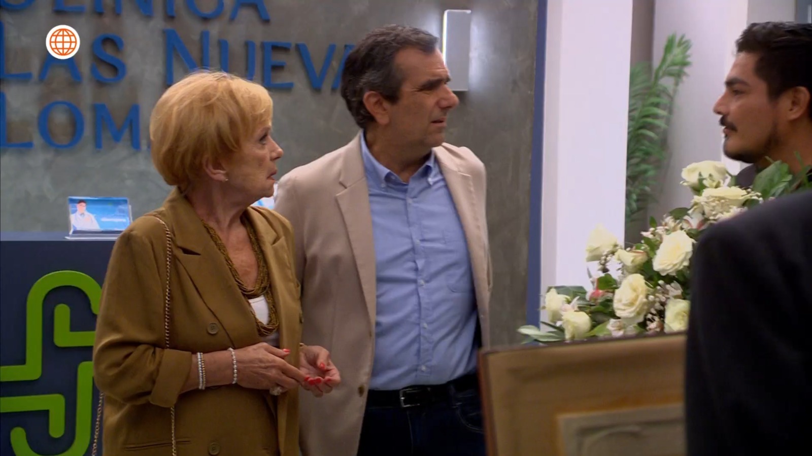 Diego quedó sorprendido con los Gonzales en la clínica. Fuente: AméricaTV