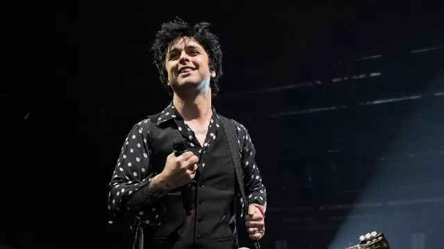 Green Day: Billie Joe Armstrong luce la camiseta peruana antes de concierto