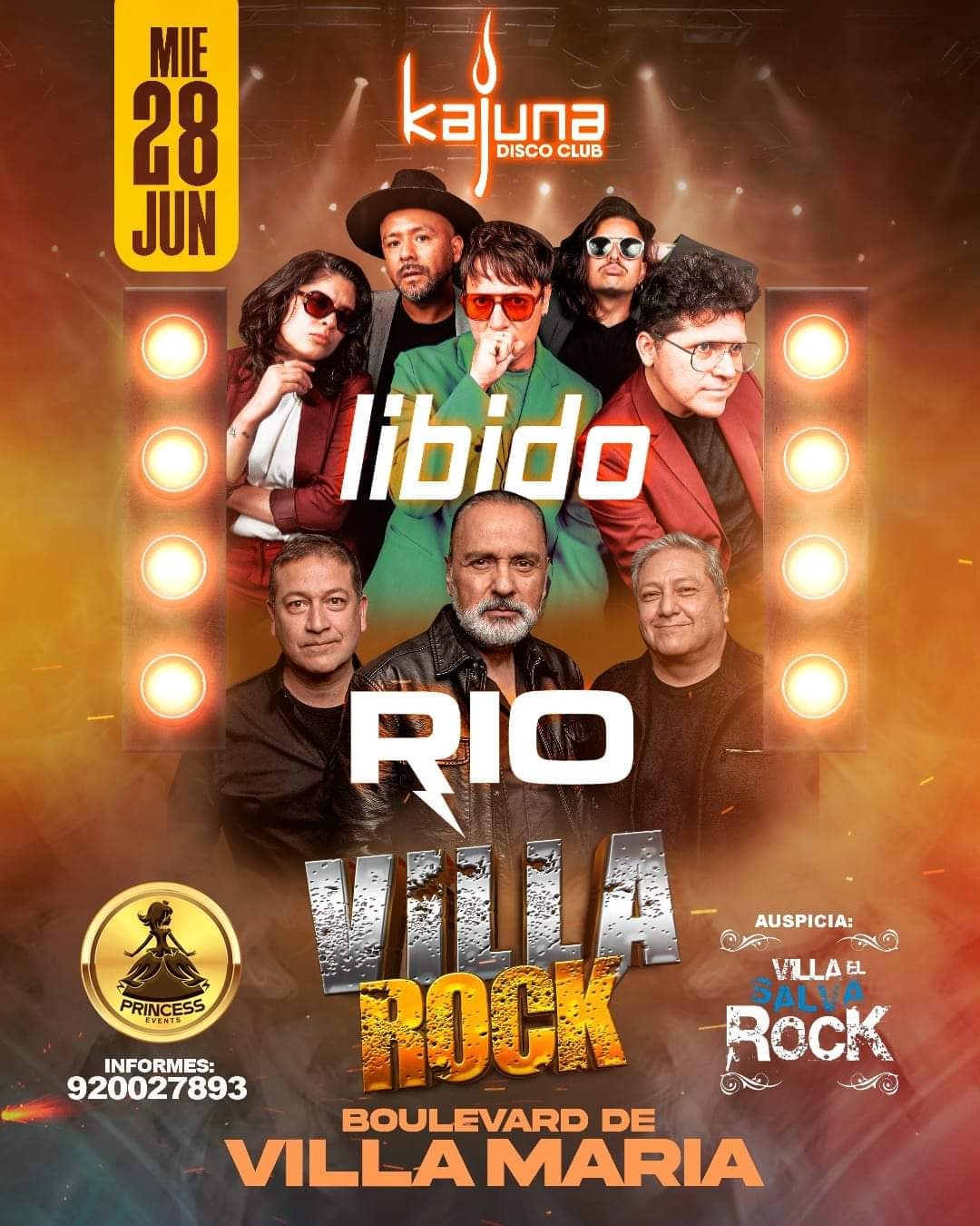 Grupo Río y Libido tendrán choque de generaciones en "Villa Rock"
