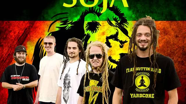 La banda de reggae Soja llegará al Perú el 6 de mayo. Foto: cienradios