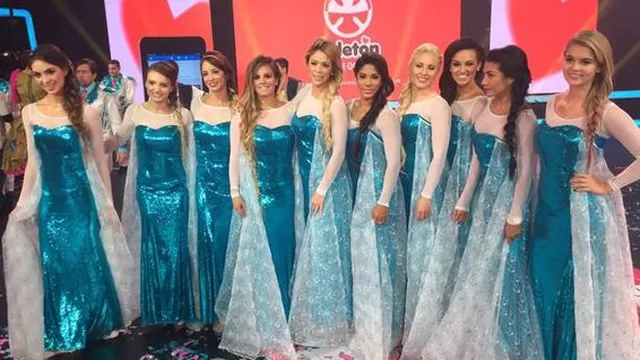 Guerreros realizaron musical de Frozen junto a integrantes de otros realities
