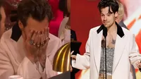 Harry Styles y su conmovedora reacción tras ganar el Grammy a Álbum del año 