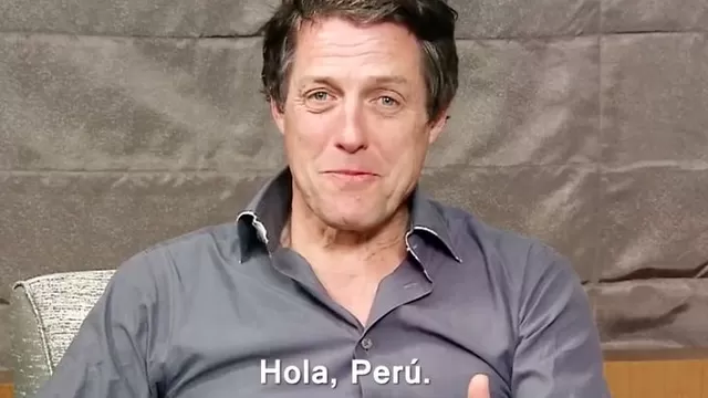 Hugh Grant manda saludos a peruanos a pocos días del estreno de 'Paddington 2'