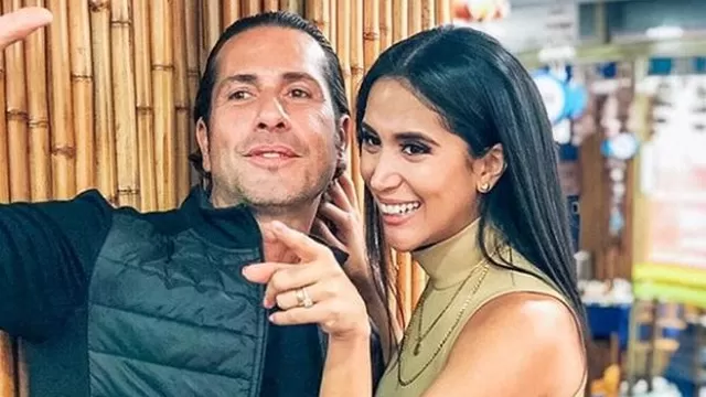 Gregorio Pernía y Melissa Paredes. Foto: Instagram
