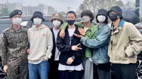 Integrantes de BTS despidieron a J-Hope antes que vaya al ejército surcoreano