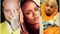 J Balvin recibe duras críticas por apoyar a Chris Brown, cantante que golpeó a Rihanna 