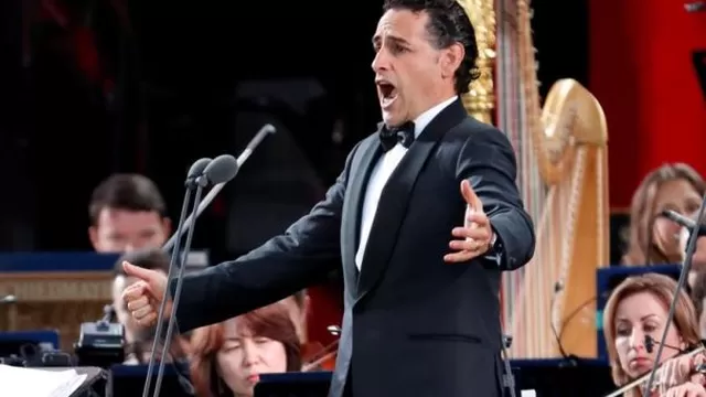 Juan Diego Flórez brilló en concierto previo a Rusia 2018 
