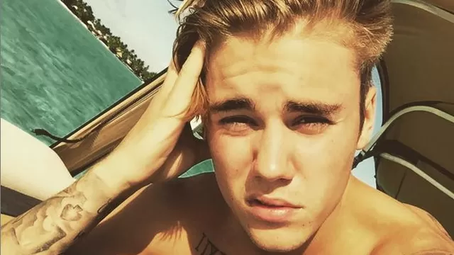 Justin Bieber causa revuelo por posar mostrar su trasero. Foto: Instagram