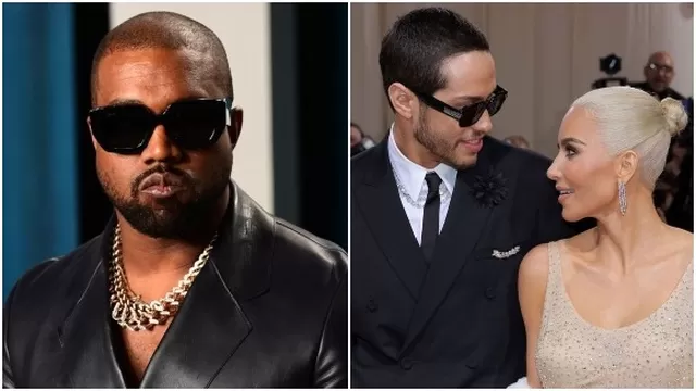Kanye West aseguró que Kim Kardashian "usó" a Pete Davidson en su divorcio.
