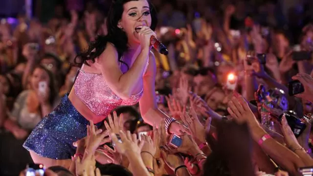 Katy Perry en Lima. Foto: Página Oficial