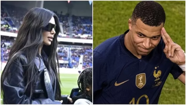 Kim Kardashian llevó a su hijo a París para conocer a MBappé