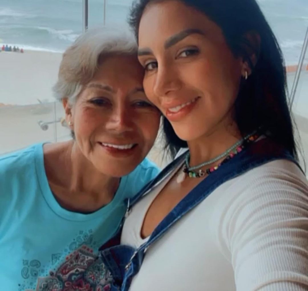 Leysi Suárez lloró al recordar a su fallecida madre/Foto: Instagram