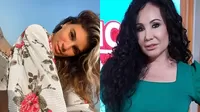 Macarena Vélez se molestó con Janet Barboza en vivo: “Si salgo o no, es mi vida privada” 