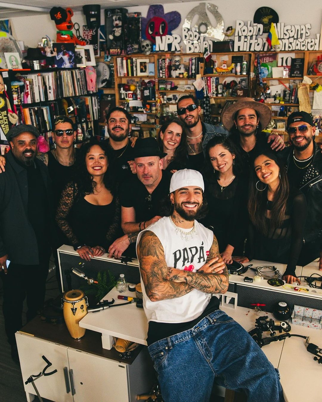 Maluma se presentó en el Tiny Desk Concerts / Foto: Instagram