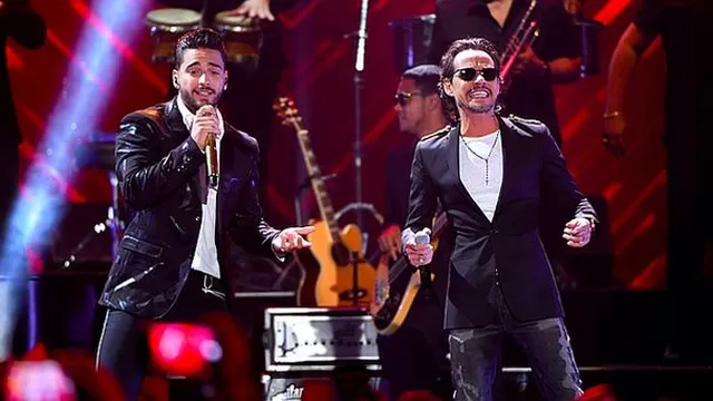 Maluma y Marc Anthony presentaron ‘Felices los 4’ en versión salsa
