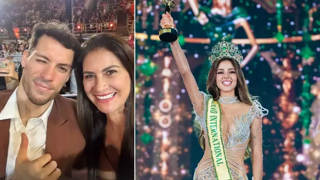 Verónica Costa felicita a Luciana Fuster por ganar el 'Miss Grand International 2023'. Foto: Instagram