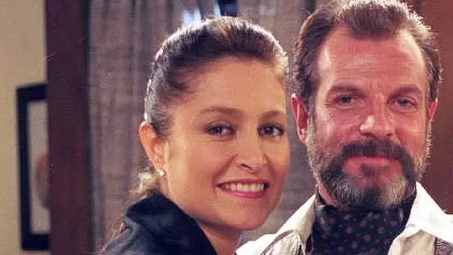Tommasi junto a Daniela Romo en una de las escenas de El Manantial. Foto: Televisa 