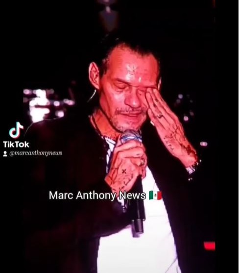 Marc Anthony no pudo evitar derramar lágrimas y se solidarizó con el dolor del pueblo mexicano/ Foto: TikTok