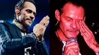 Marc Anthony lloró durante su concierto en Cancún