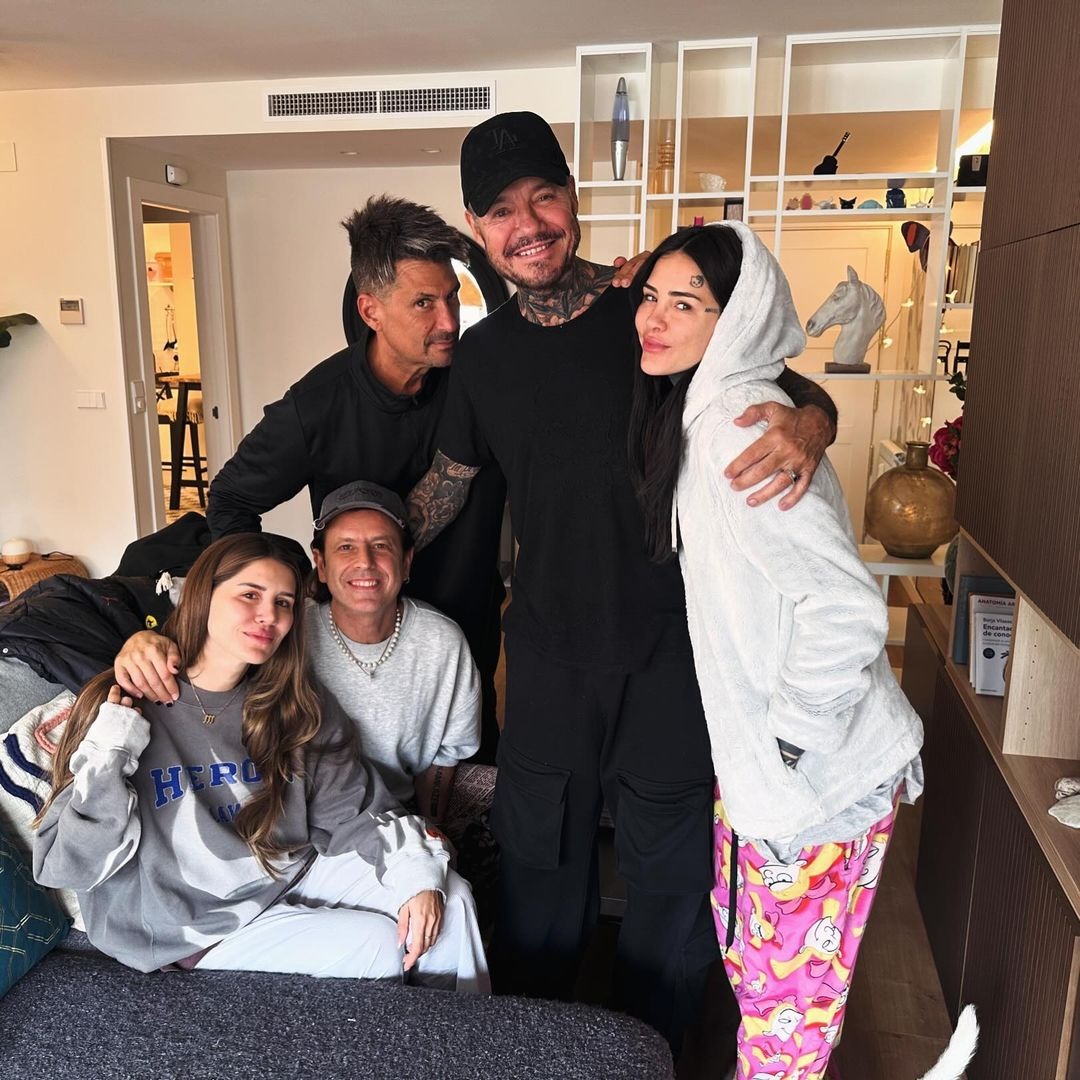 Marcelo Tinelli y su familia en España sin Milett Figueroa / Instagram