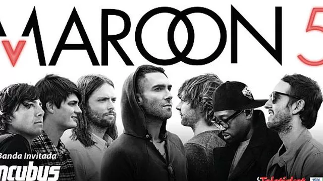 Maroon 5 en Lima 2017. Foto: Facebook 