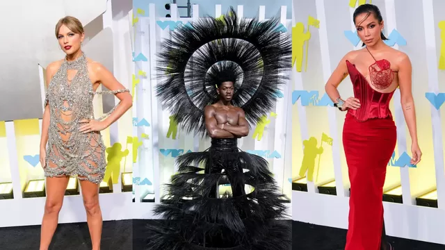  Las celebridades mejor vestidas en los VMA 2022: Taylor Swift, Lil Nas X, Anitta y más