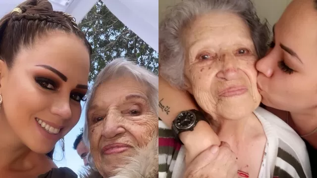 Melissa Klug y la emotiva despedida a su abuela Angelita: “Te amo más allá de la vida”