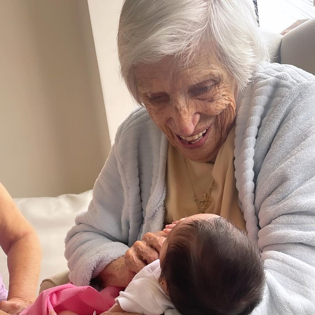 Ángela de Orbegoso tenía 97 años de edad y falleció esta tarde según confirmó Melissa Klug/Foto: Instagram
