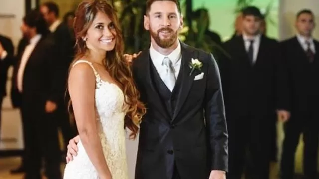 Lionel Messi y Antonela Roccuzzo se casaron en Argentina. Foto: @ImMESS10nante