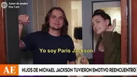 Michael Jackson: El emotivo reencuentro entre sus hijos Paris y Prince 