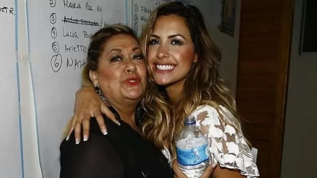 Milett Figueroa compartió una foto de su madre Martha Valcárcel en el día de su cumpleaños