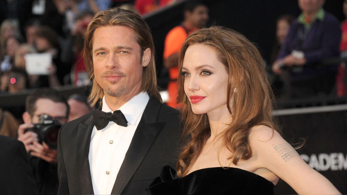 Brad Pitt y Angelina Jolie se conocieron en el set de Mr y Mrs. Smith. Fuente: AFP