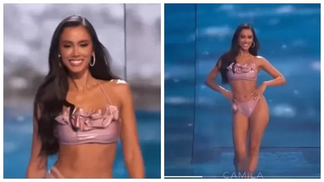 Miss Universo 2023: El imponente desfile de Camila Escribens en traje de baño