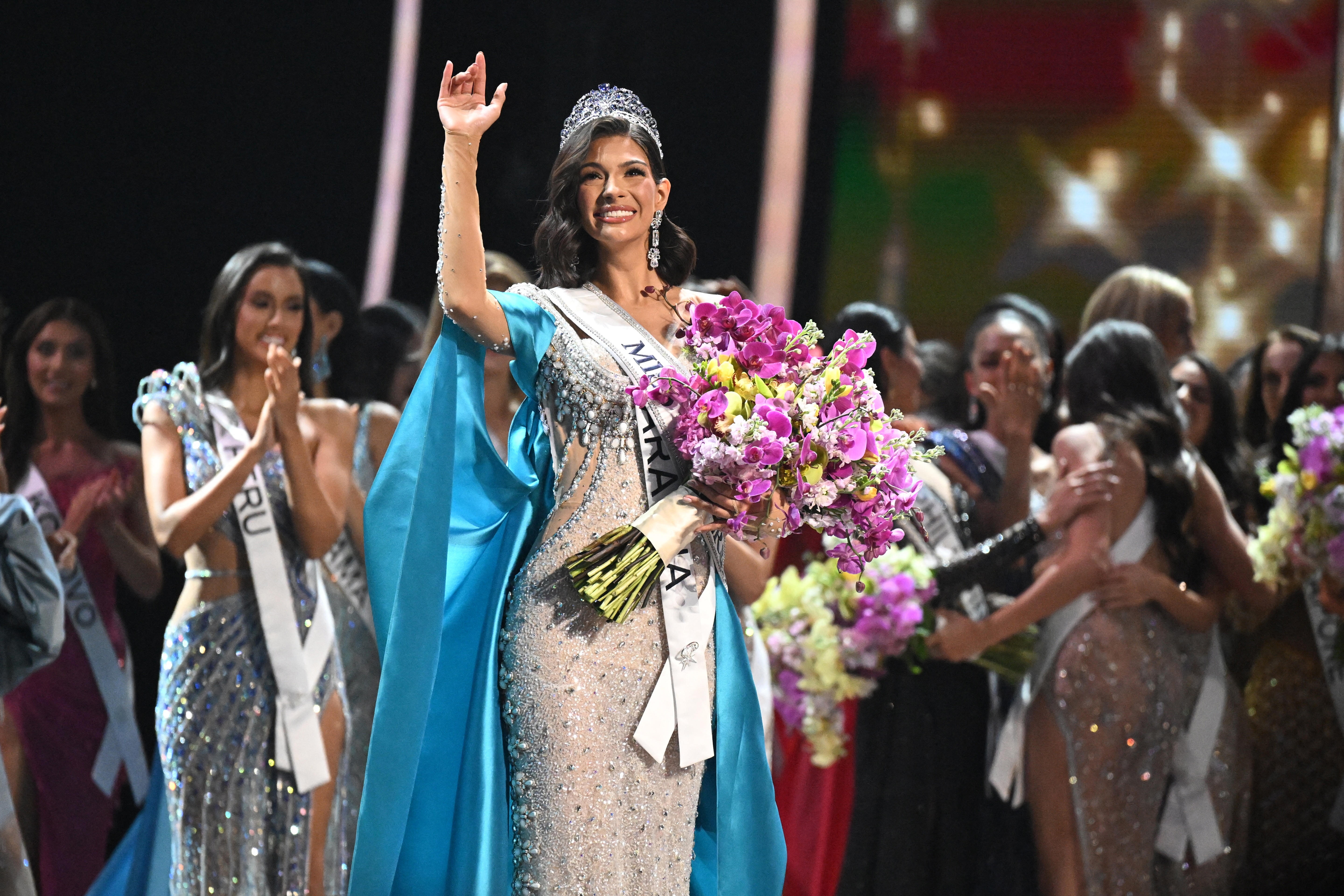 Zuheilyn Clemente, la nueva Miss Universo 2023. Fuente: AFP