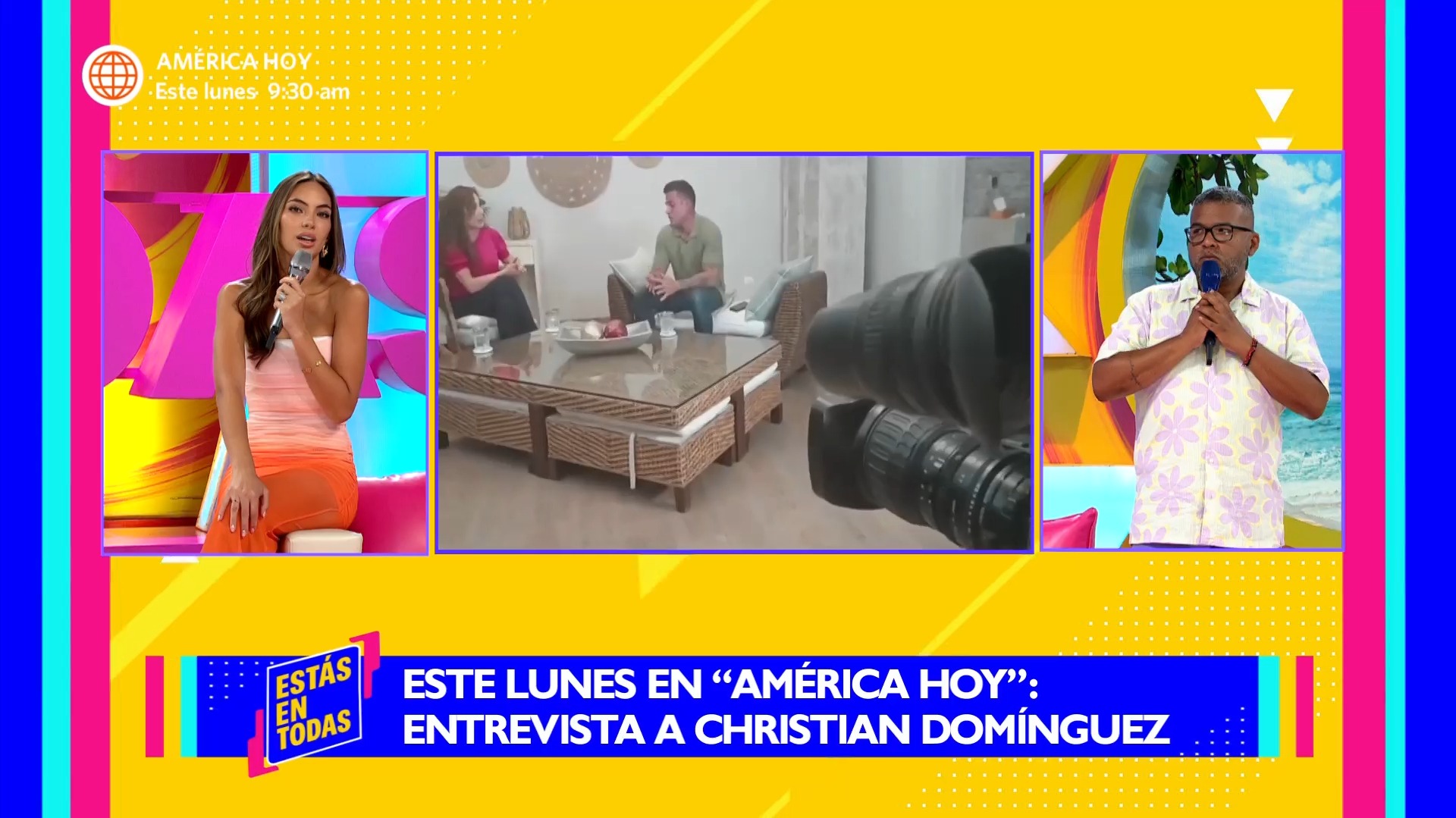 Natalie Vértiz rechazó infidelidad de Christian Domínguez. Fuente: AméricaTV
